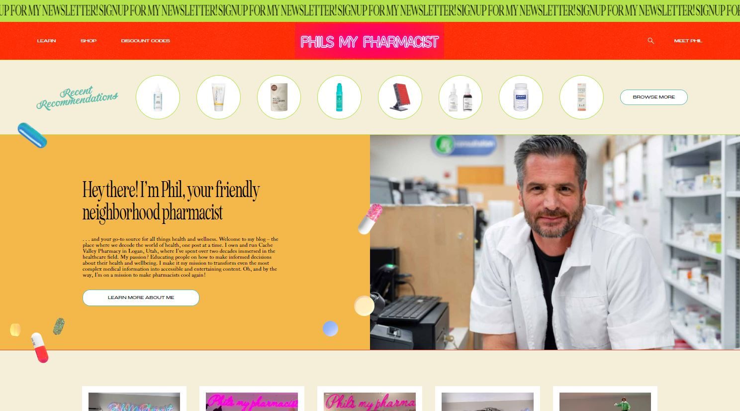 Phils My Pharmacist Blog screenshot 2024